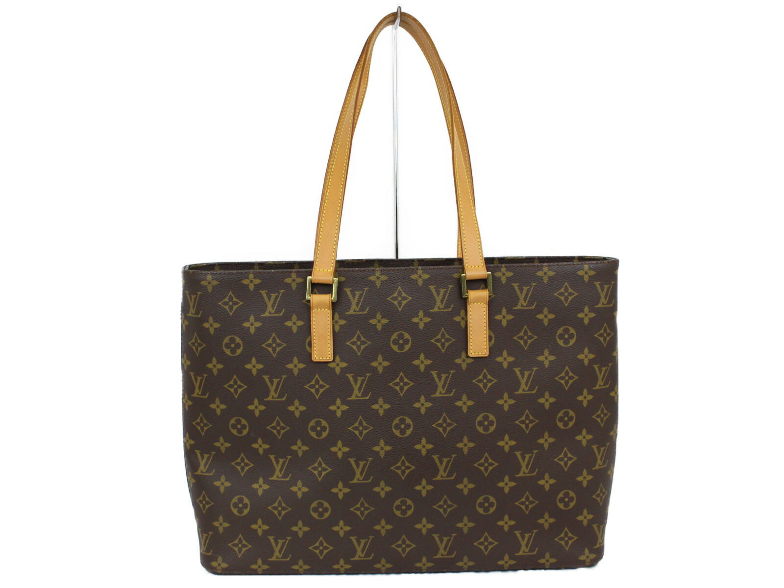 LOUIS VUITTON ルイ・ヴィトン ルコ M51155 トートバッグ ショルダートート モノグラム 帆布 赤銅色系 メンズ レディース ユニ一発やる 差し上げ物荷造り可 差し上げ物 一般受け 定番【中古】新居浜店