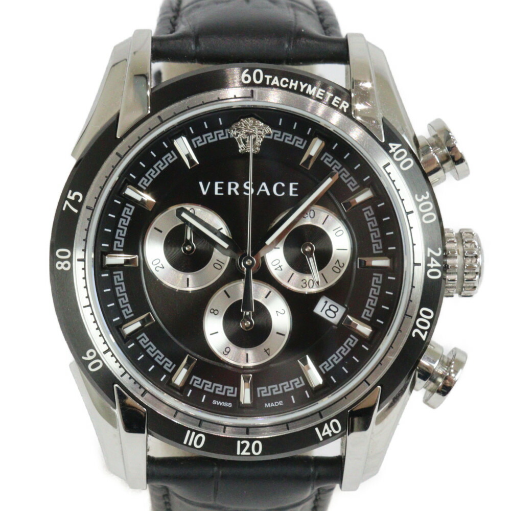 ヴェルサーチ VERSACE  V-RAY クロノグラフ クォーツ メンズ VERSACE WATCH ヴェルサーチェ VERSACE V-RAY メンズ 時計