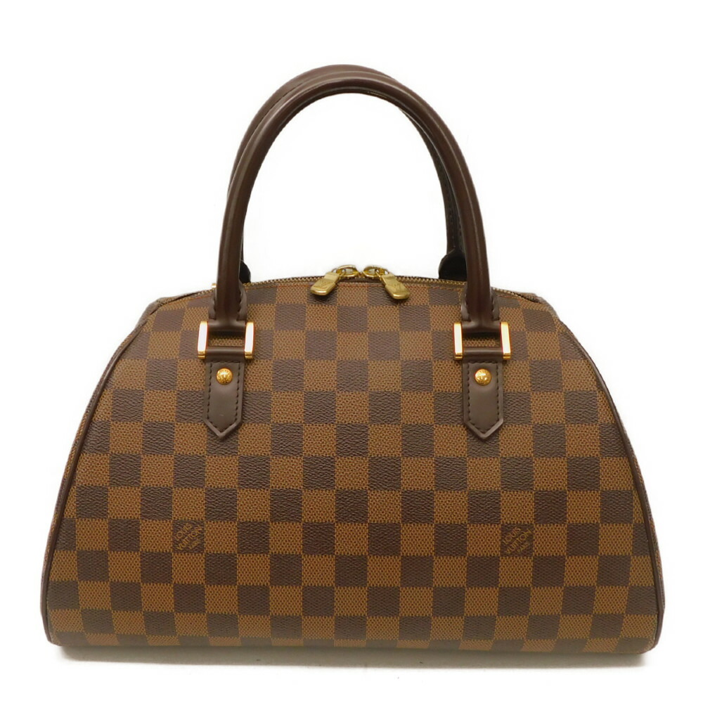 LOUIS VUITTON　ルイヴィトン　リベラMM　N41434　ハンドバッグ　ダミエ・エベヌ　ゴールド金具　布袋つき　レディース　オシャレ　ギフト　贈り物　　プレゼント包装【中古】　新居浜店｜かんてい局松前Ｒ５６号店