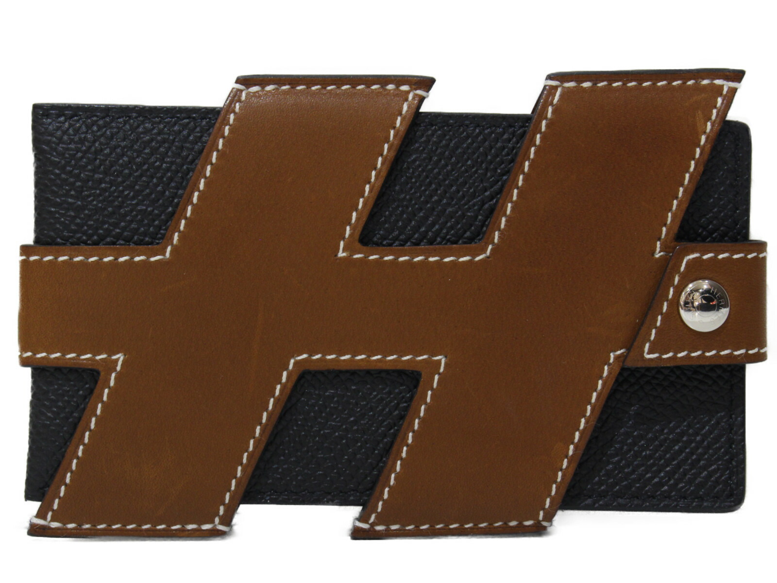 楽天市場】新品同様 エルメス MOTEL sunset レザー ブラック/ブルー