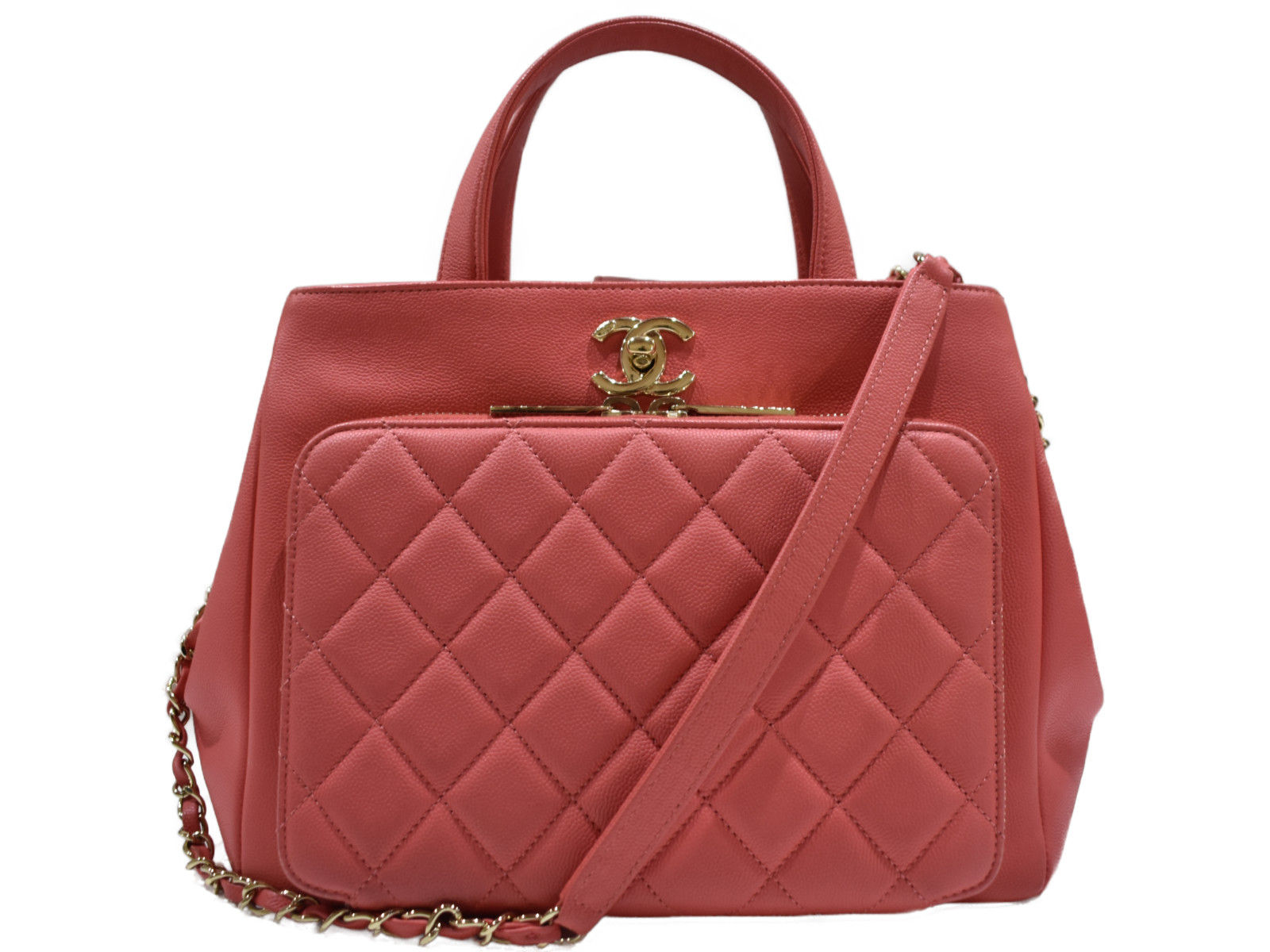 楽天市場】【新品同様】シャネル 【CHANEL】ショッピングバッグ