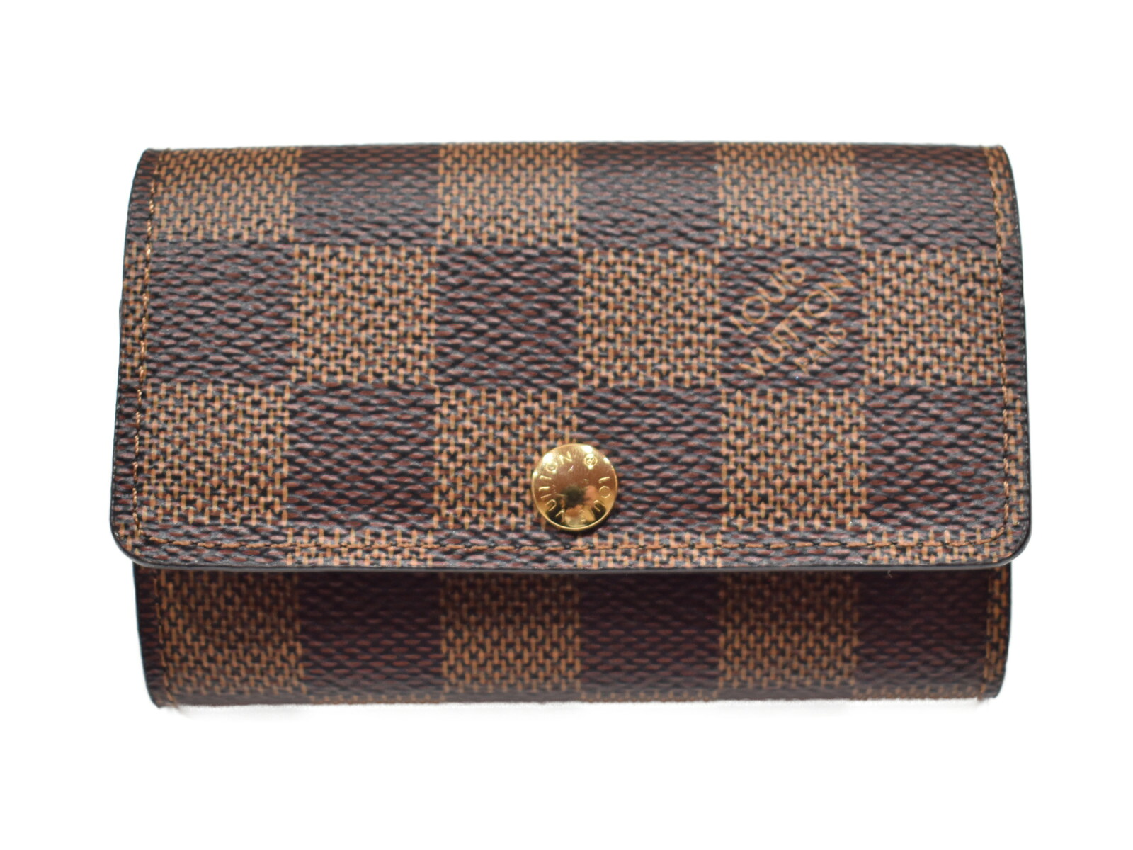 【布袋あり】LOUIS VUITTON　ルイ・ヴィトン　ミュルティクレ6　キーケース　N62630　ダミエ･キャンバス　ブラウン系　メンズ　レディース　ユニセックス　ギフト　プレゼント包装可　【中古】　松山朝生田店 28,656円