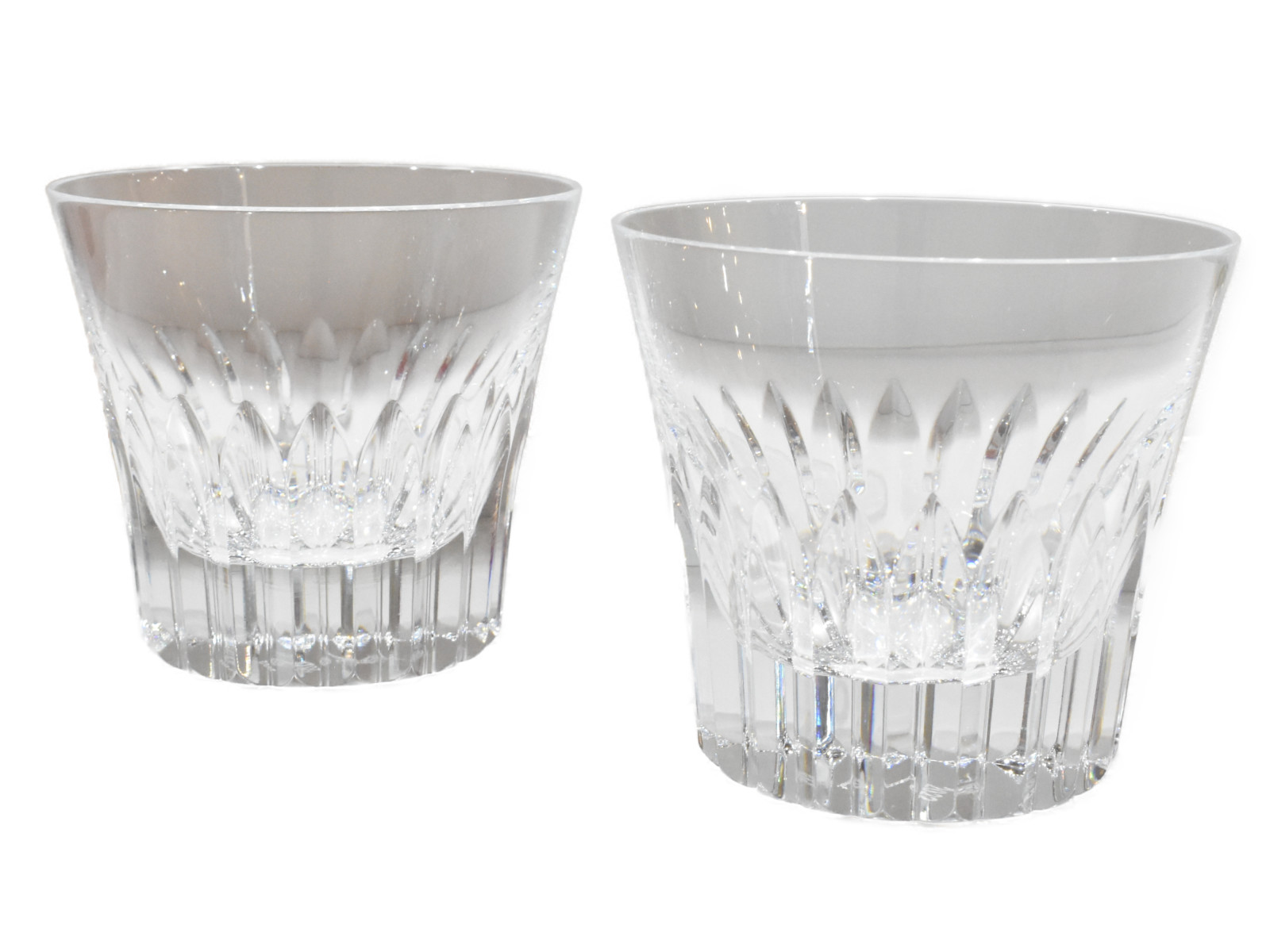 Baccarat - メルセデスベンツ130周年記念　バカラ　ペアグラス　　リボン＆説明書付　レア品！ Baccarat - メルセデスベンツ130周年記念 バカラ ペアグラス