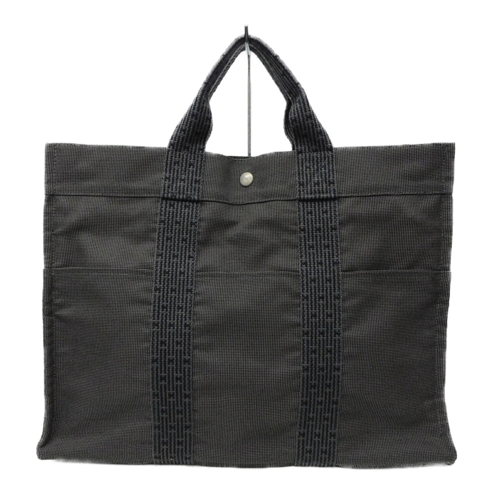HERMES グレー ナイロントートバッグ imgrc0094207415.jpg