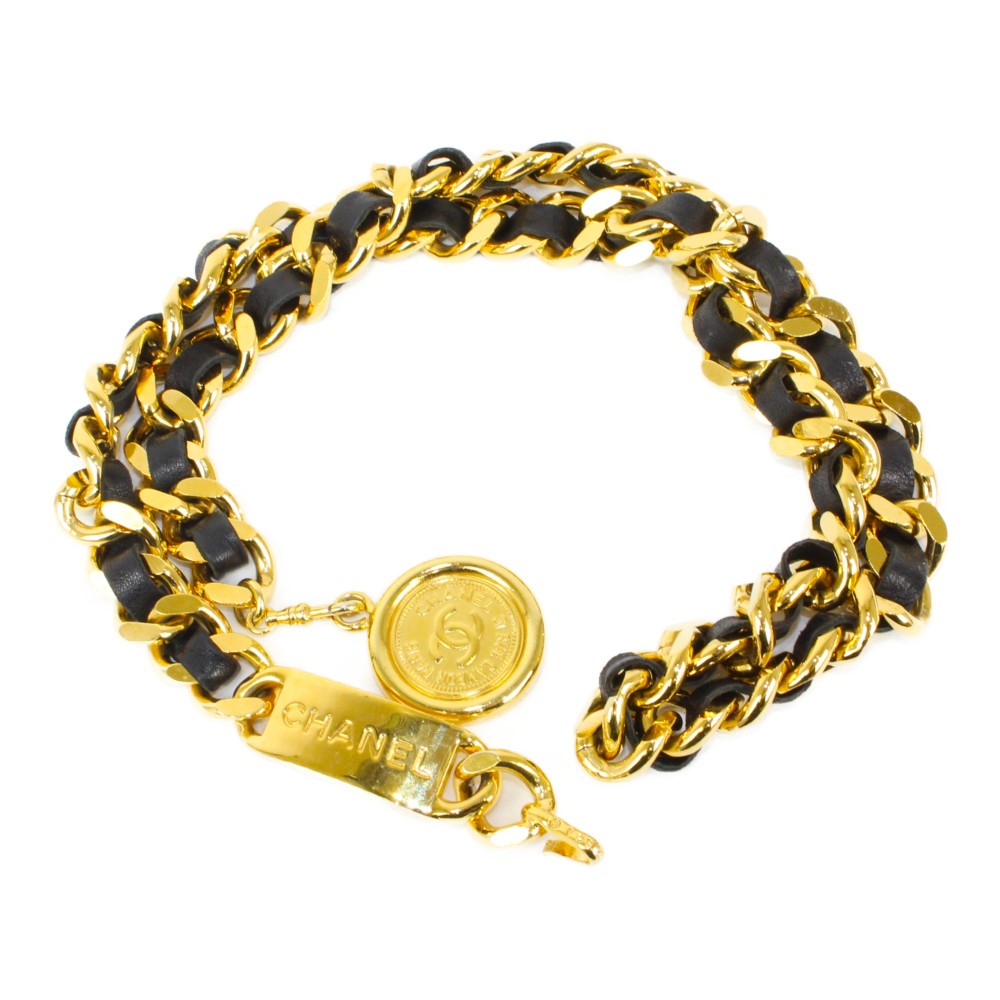 ❣️CHANEL　シャネル　ココマークダブルチェーンベルト　美品❣️お値下❣️ 楽天市場】【中古】CHANEL シャネル ココマーク ダブル チェーン