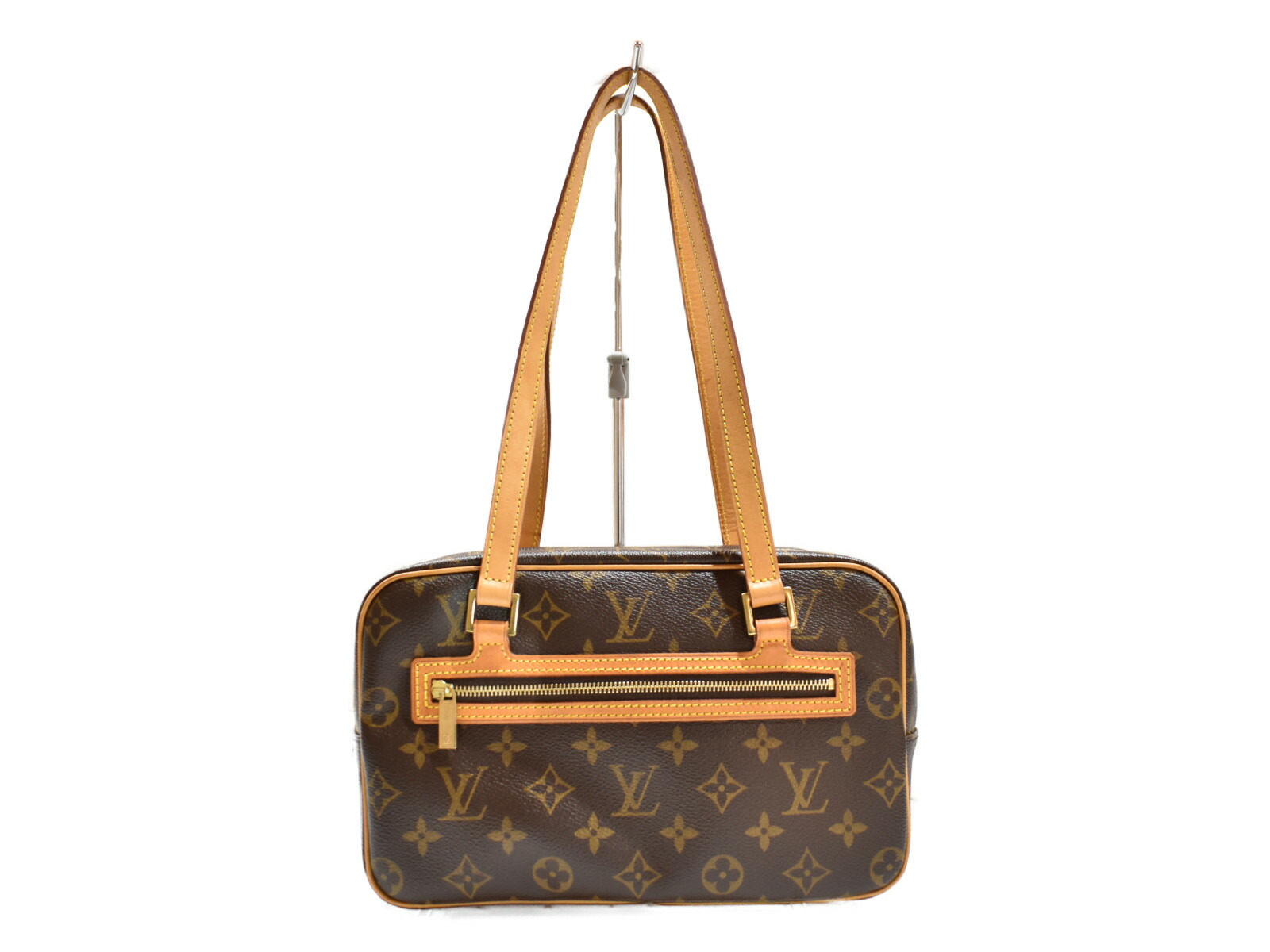 【中古品】 LOUIS　VUITTON　ルイヴィトン　シテMM　M51182　モノグラム・キャンバス　ブラウン　ハンドバッグ　ショルダーバッグ　肩掛け　ウィメンズ　レディース　シンプル　カジュアル　【中古】松山久万ノ台店