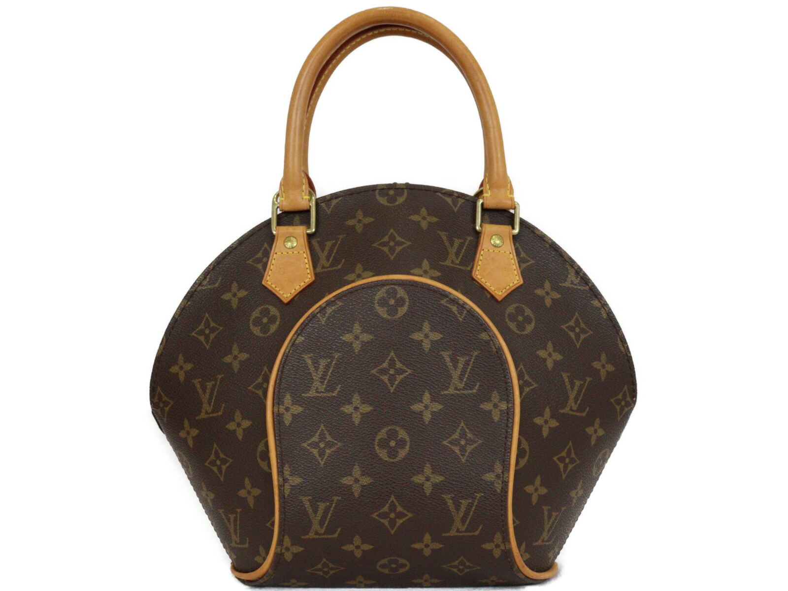 LOUIS VUITTON　ルイヴィトン　エリプスPM　M51127　ハンドバッグ　モノグラム　ブラウン　カデナ　鍵　ゴールド金具　シンプル　レディース　ギフト　プレゼント包装可【中古】松前R56号店｜かんてい局松前Ｒ５６号店