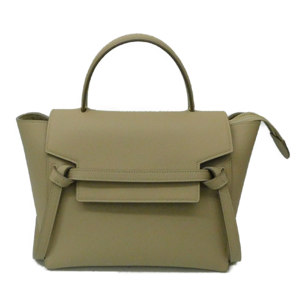 楽天市場】セリーヌ【Celine】 ベルトバッグ ナノサイズ ライトトープ