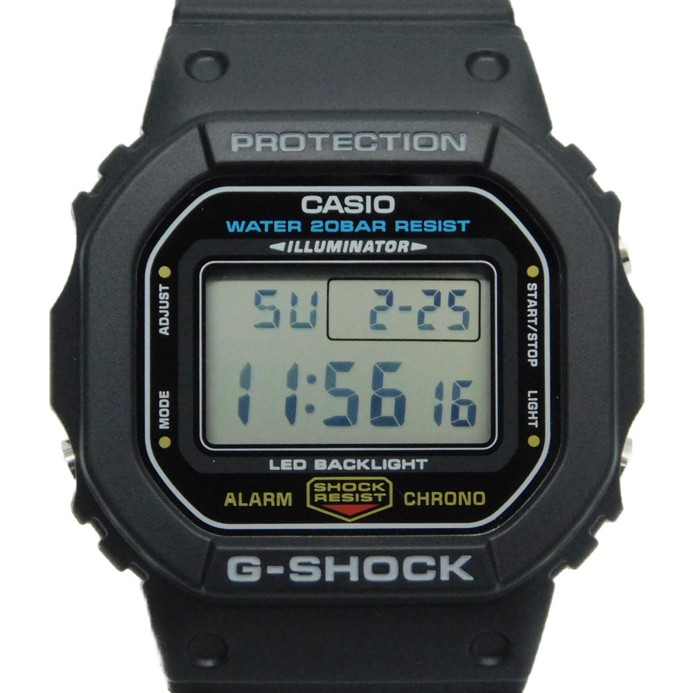 楽天市場】G-SHOCK DW-5600EF-1T ブラックフライ限定 セカンド