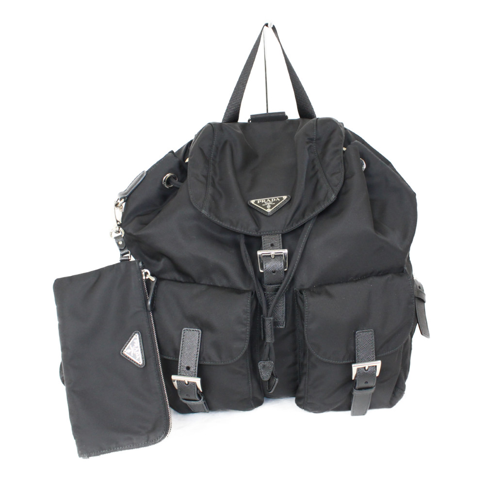 楽天市場】プラダ PRADA リュック DENIM IMPUNTURA BLEU+NERO
