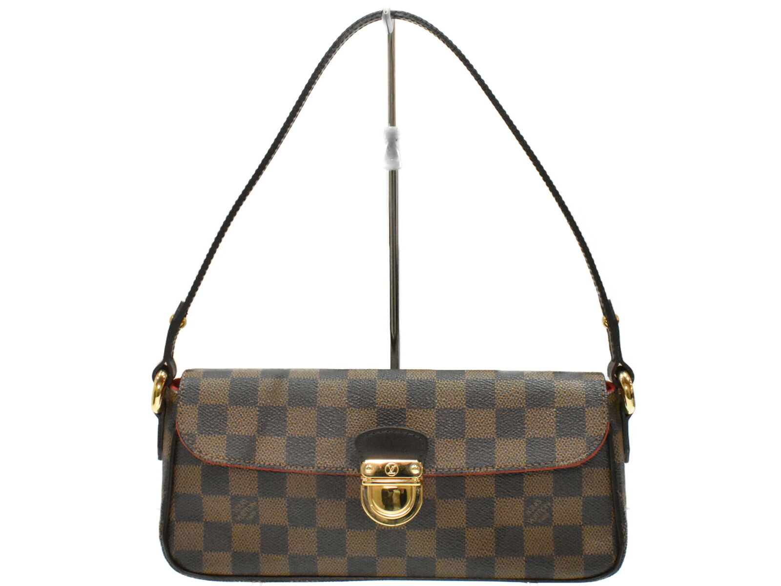 \u003cBR\u003eLOUIS VUITTON ルイヴィトン ラヴェッロPM N60007 ダミエ ショルダーバッグ 壱ショルダーバッグ レディース 廃盤 ゴールド金具 分かりやすい 差し上げ物 差し上げ物荷拵え可 【中古】 松山久万ノ台店