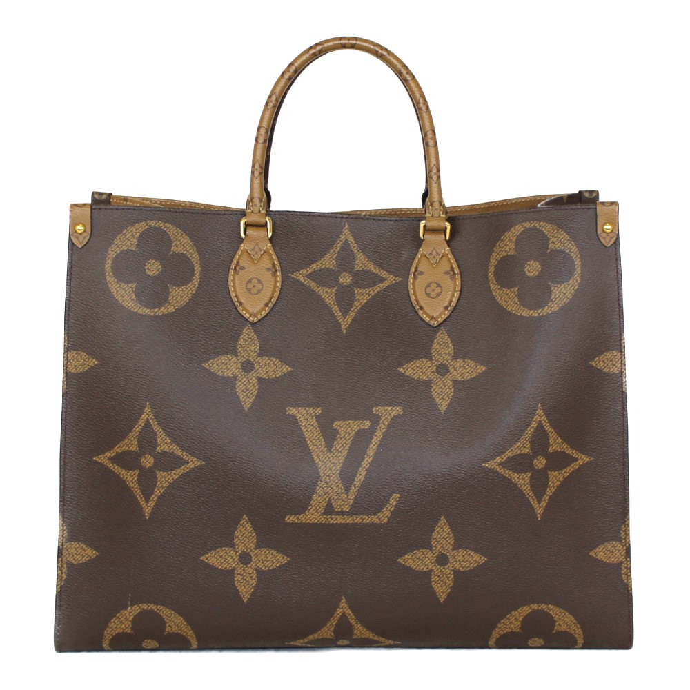 LOUIS VUITTON ルイヴィトン オンザゴーGM M45320 ジャイアント・モノグラム レディース メンズ ウィメンズ ユニセックス ブランド LV 人気 定番 ハンドバッグ トートバッグ 2WAYバッグ 肩掛け 大きめ【中古】松前R56号店|かんてい局松前R56号店