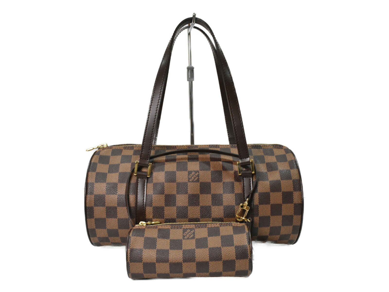 楽天市場】【中古】ルイヴィトン ダミエ パピヨン30 ハンドバッグ