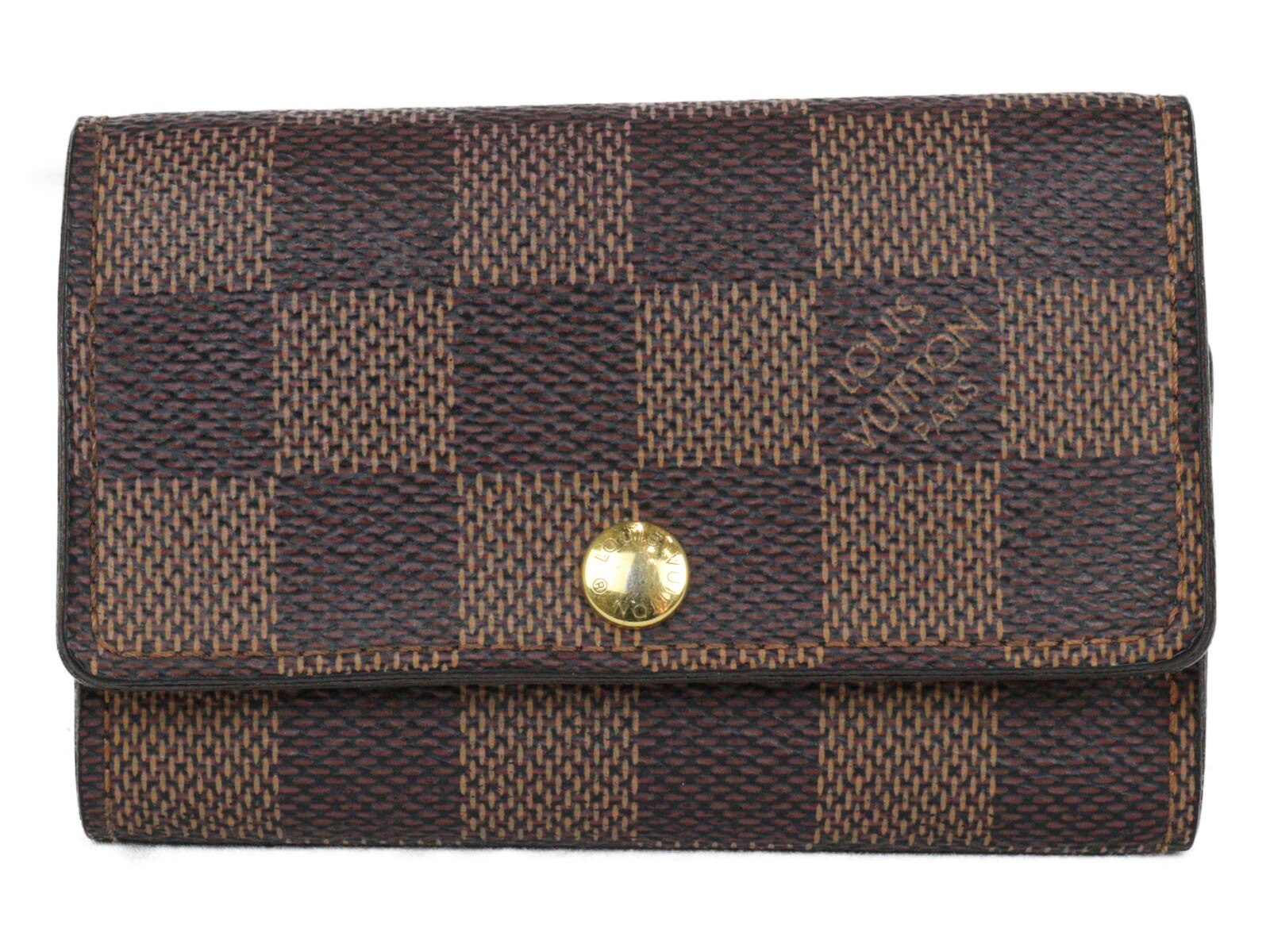【箱・布袋あり】LOUIS VUITTON ルイヴィトン ミュルティクレ6 N62630 キーケース ダミエ ブラウン レディース メンズ ユニセックス ギフト プレゼント包装可【中古】松前R56号店|かんてい局松前R56号店