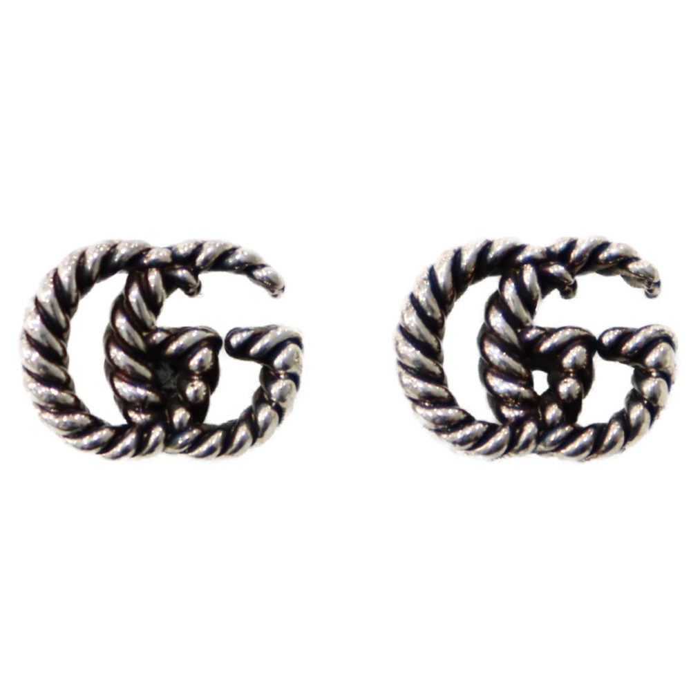 楽天市場】O 【GUCCI】インターロッキングGピアス ゴルメット メッキ