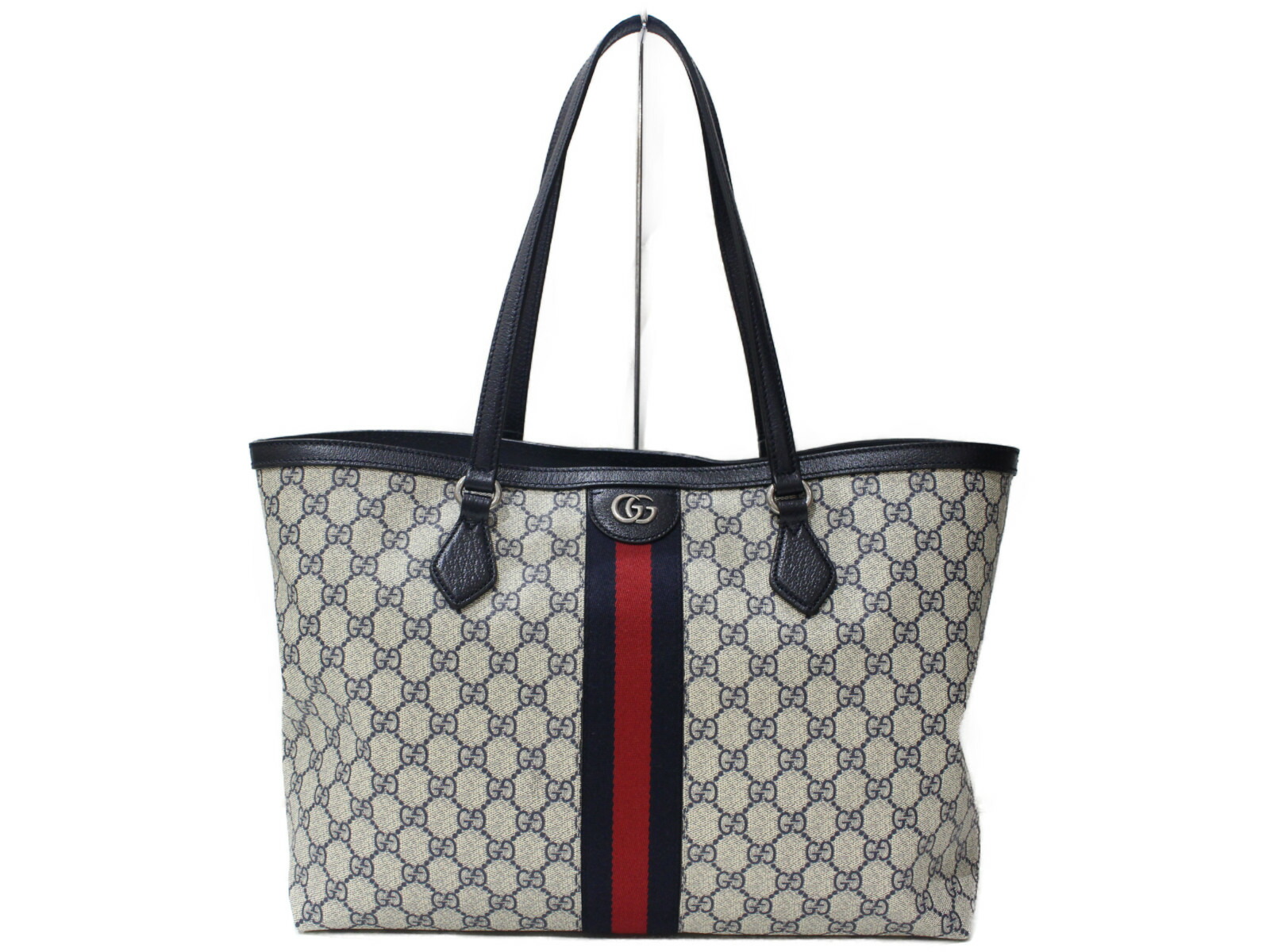 楽天市場】グッチ トートバッグ レディース ベージュ/ブルー