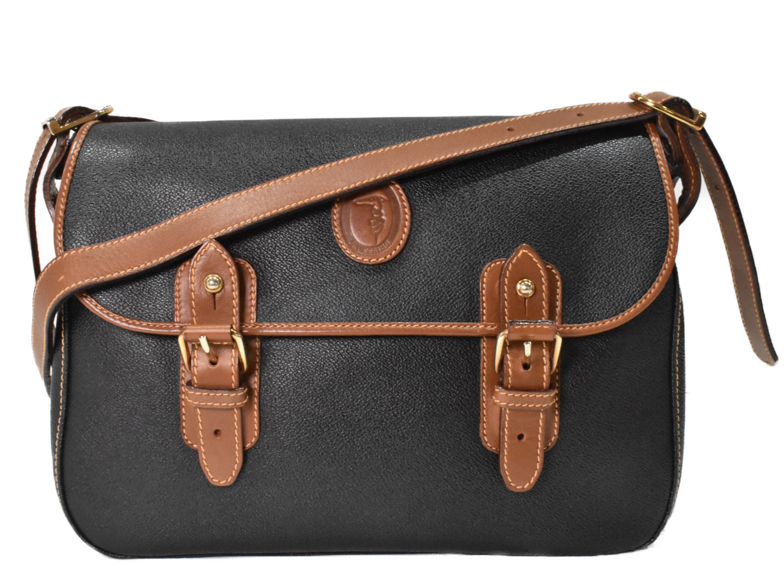 トラサルディ トートバッグ ショルダー TRUSSARDI TRUSSARDI トラサルディ－ トートバッグ 白 【古着】【中古