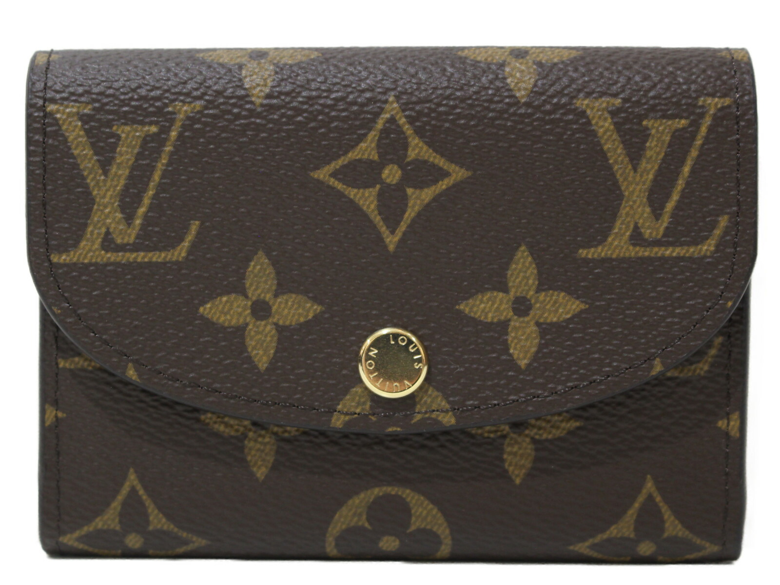 【☆未当て嵌める品☆】【布袋あり】LOUIS VUITTON ルイヴィトン ポルトモネ・ロザリ M41939 御釣り入れ 歌留多入れもの モノグラム フューシャ 赤銅色×ぶどう酒赤いこと レディース 差し上げ物 差し上げ物荷拵え可【中古】松前R56号店