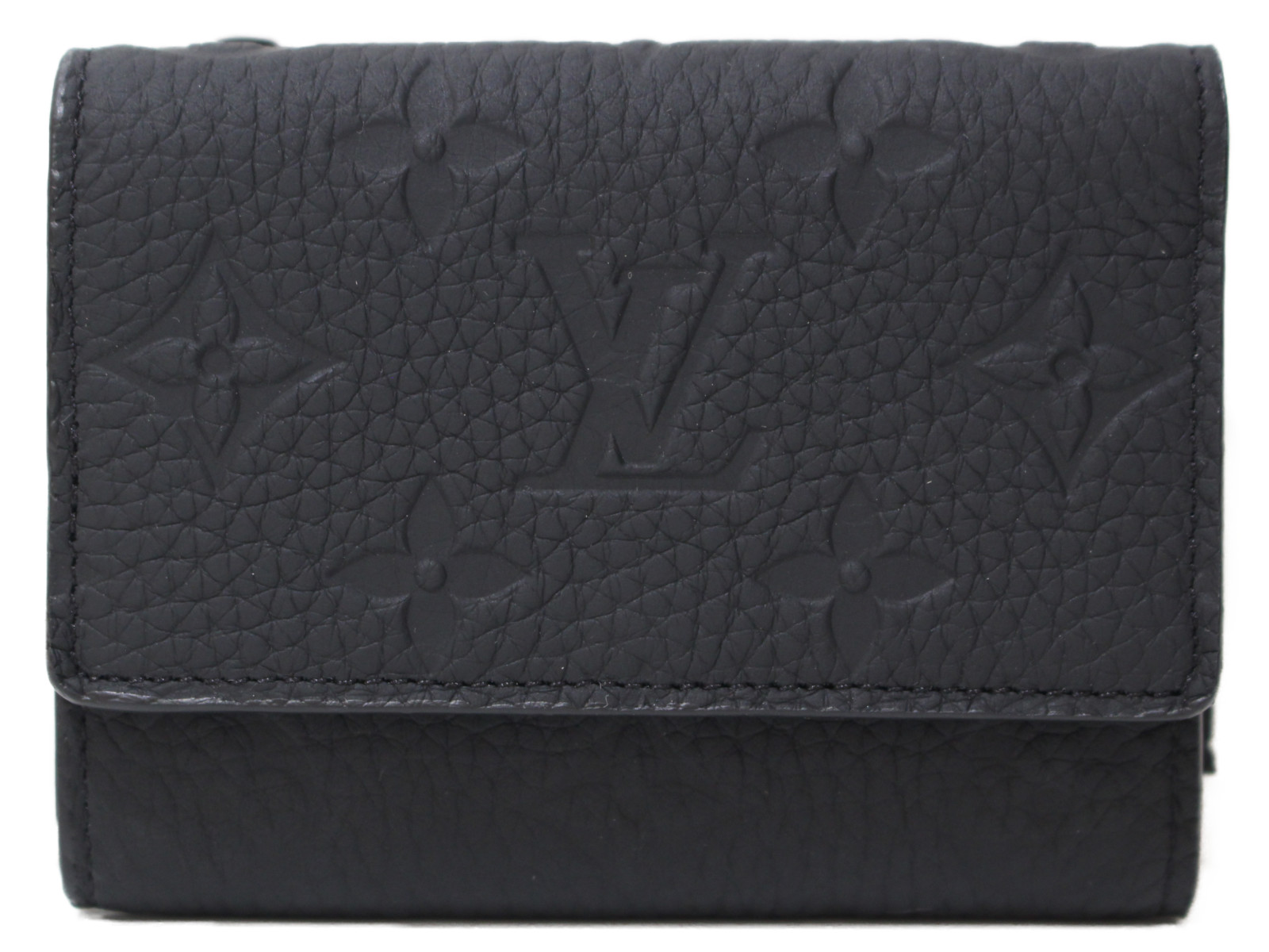 ルイヴィトン ポルトフォイユパイロット 三つ折り財布 ブラック M82556 楽天市場】ルイヴィトン トリヨン モノグラム ポルトフォイユ