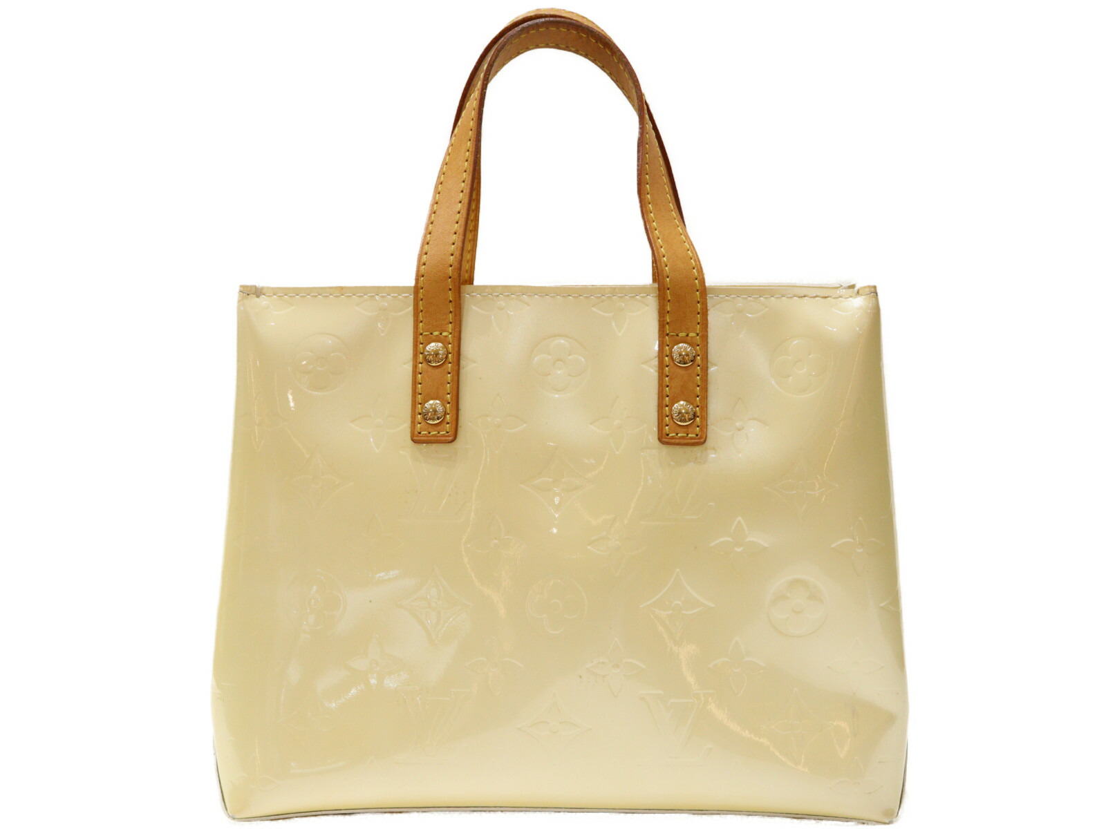 【美品】LOUIS VUITTON モノグラムヴェルニ リードPM M91990 LOUIS VUITTON - ルイヴィトン ヴェルニ リードPM モノグラム