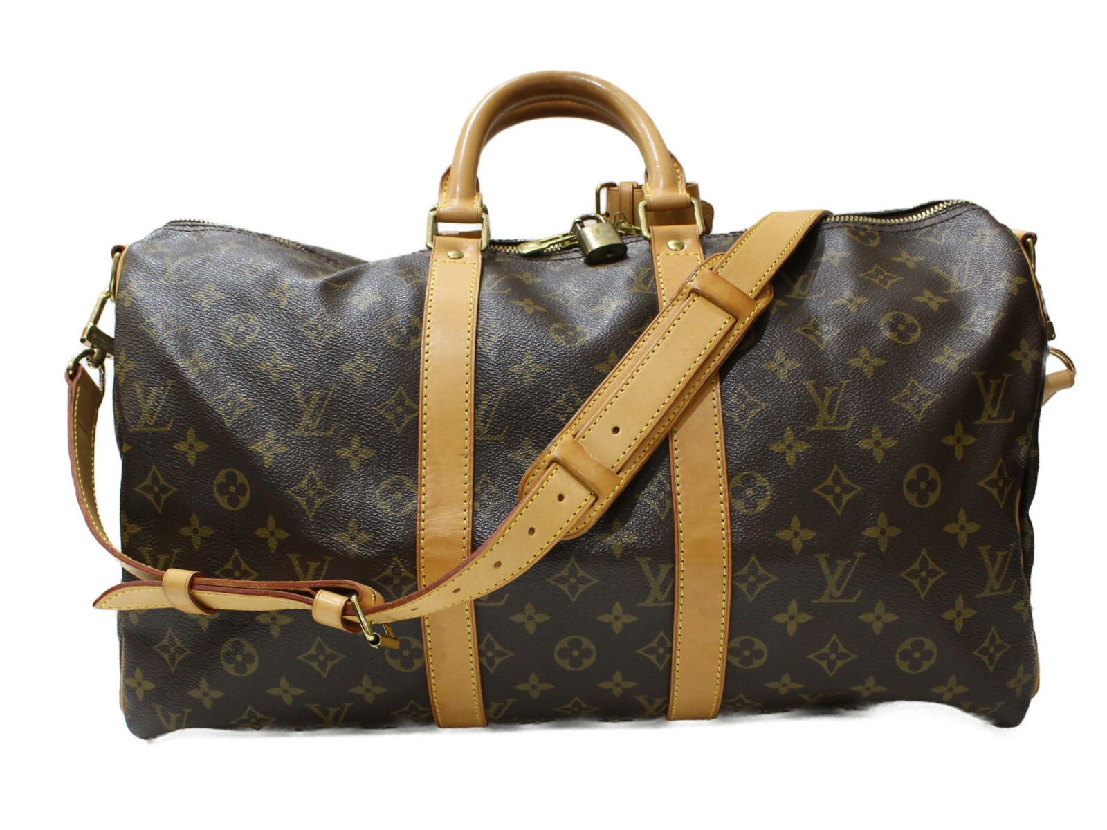 楽天市場】【新品同様】ルイヴィトン 【LOUIS VUITTON】M44642 キーポルバンドリエール50 モノグラム ステッカー ラベルプリント  ショルダーストラップ付きボストンバッグ 旅行鞄 トラベル キーポル50 ヴァージルアブロー LV KEEPALL BANDOULIERE  MONOGRAM【SAランク ...