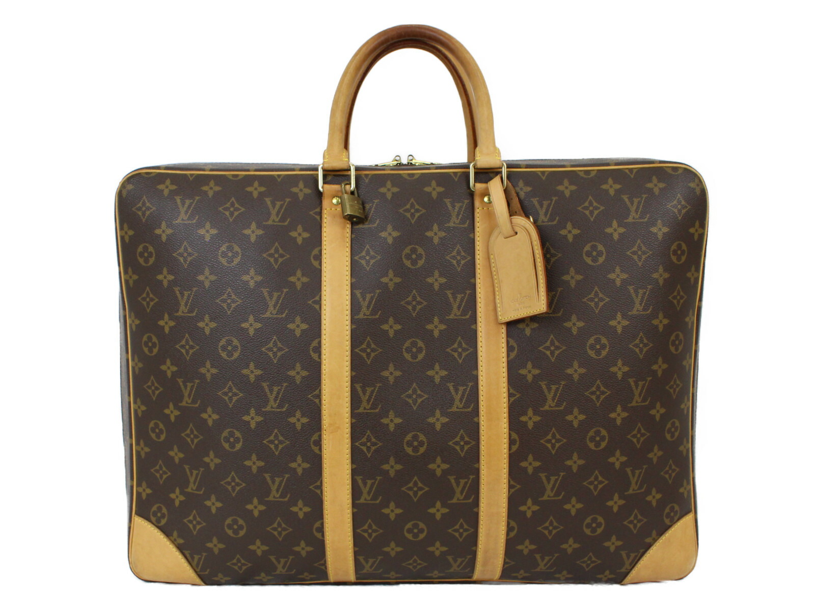 【布袋あり】LOUIS VUITTON ルイヴィトン シリウス55 M41404 ハンドバック 旅する袋 モノグラム帆布 赤銅色系 分かりやすい 一般受け メンズ レディース ユニ一発やる 差し上げ物 差し上げ物荷造り可【中古】松前R56号店