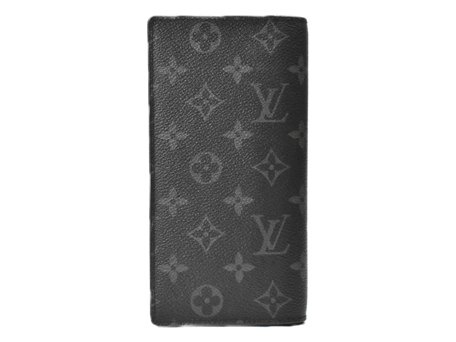 【中古品】 LOUIS VUITTON ポルトフォイユ・ブラザ M61697 モノグラムエクリプス/ダークグレー系 コーティングキャンバス 長財布　ロングウォレット　スマート　メンズ　シンプル　定番　人気　おしゃれ　ギフト 【中古】松山久万ノ台店