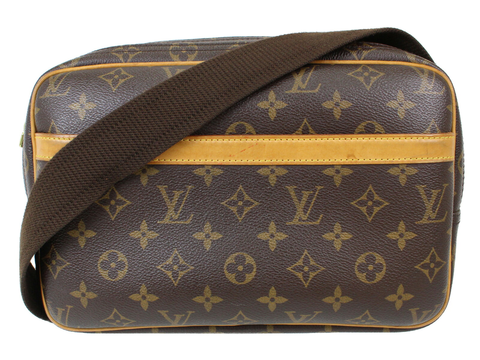 LOUIS VUITTON ルイヴィトン 通信員PM M45254 ショルダーバッグ モノグラム帆布 赤銅色系 分かりやすい 一般受け メンズ ユニ一発やる 差し上げ物 差し上げ物荷拵え可【中古】松前R56号店