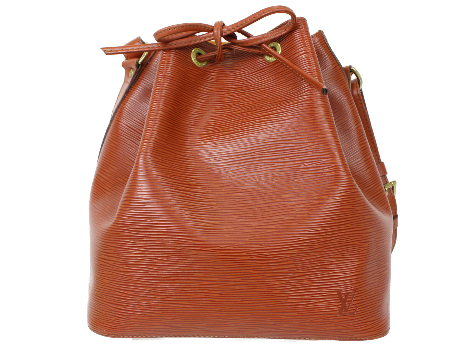 LOUIS VUITTON　ルイヴィトン　プチノエ　M44103　ショルダーバッグ　エピレザー　ブラウン系　シンプル　人気　レディース　ギフト　プレゼント包装可【中古】松前R56号店