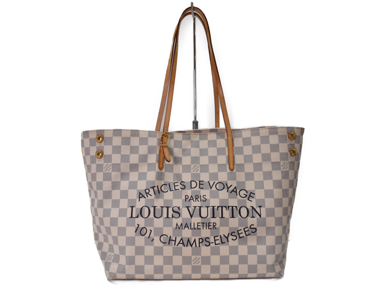 【ヴィンテージ】Rank:B☆LouisVuitton ジャスミン トートバッグ トートバッグ マンナイン / ポリエステル ワイドトートバッグ