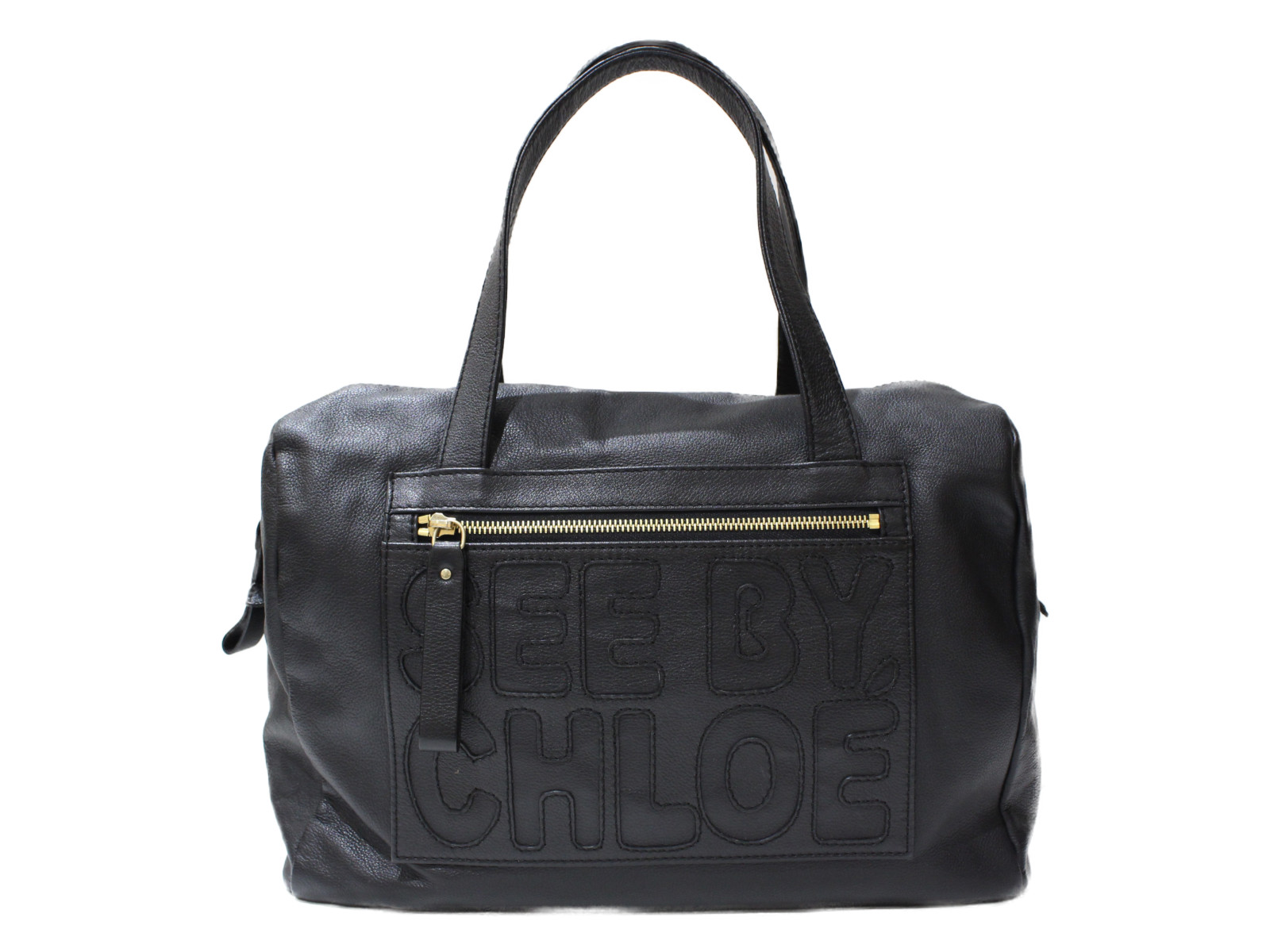 GW明けまで【極美品】クロエ アリス レザー 2wayバッグ ピンクベージュ×黒 GW明けまで【極美品】クロエ アリス レザー 2wayバッグ ピンク