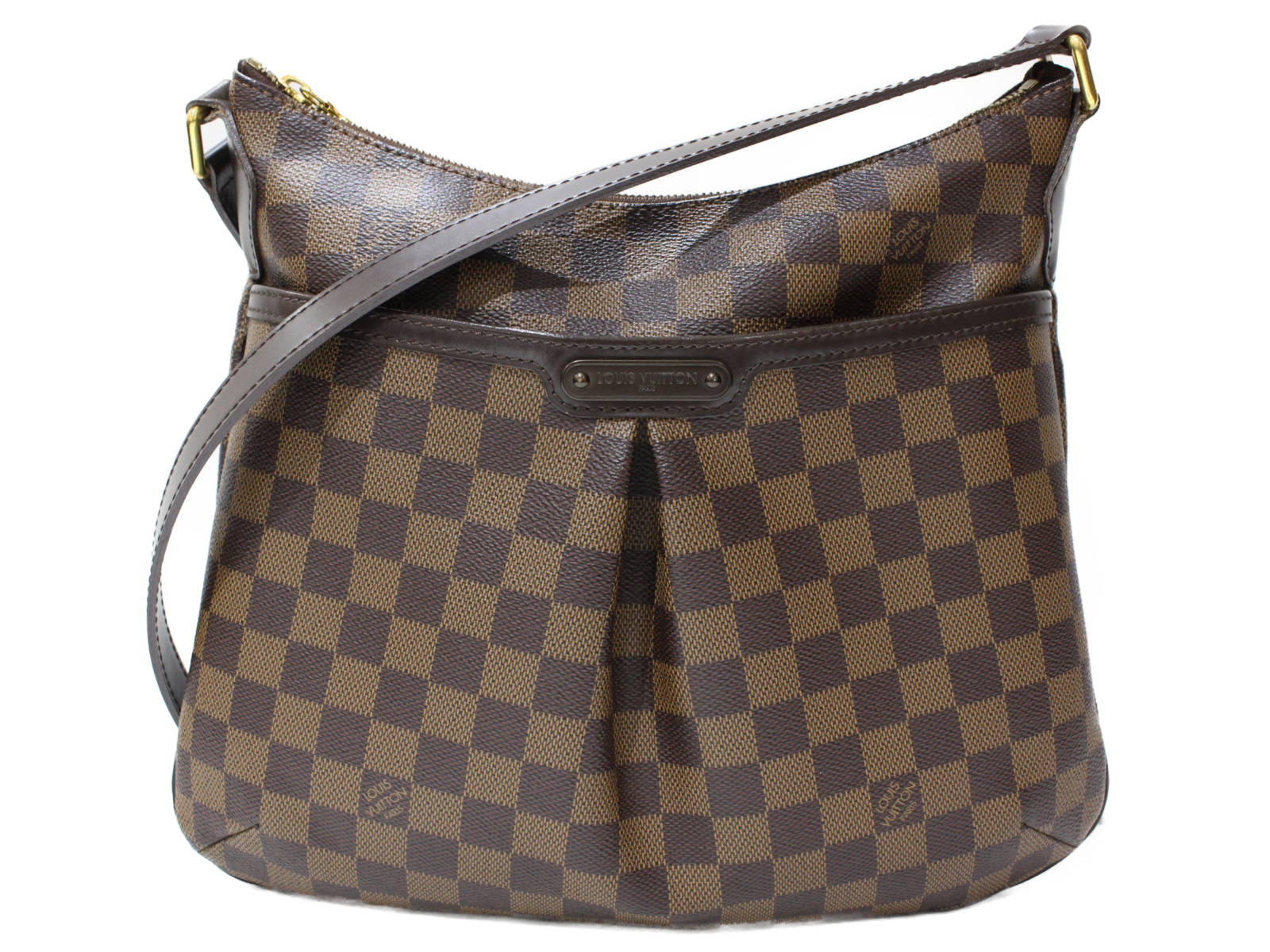 LOUIS VUITTON ルイヴィトン ブルームズベリPM N42251 ショルダーバッグ ダミエ・エベヌ ブラウン シンプル レディース ギフト プレゼント包装可【中古】松前R56号店|かんてい局松前R56号店