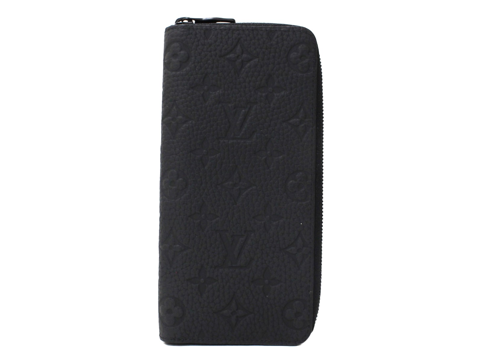 【箱・布袋あり】LOUIS VUITTON　ルイヴィトン　ジッピーウォレット・ヴェルティカル　M62902　長財布　ロングウォレット　モノグラム・シャドウ　ブラック　ノワール　LV　メンズ　シンプル　人気　ギフト　プレゼント包装可【中古】松前R56号店