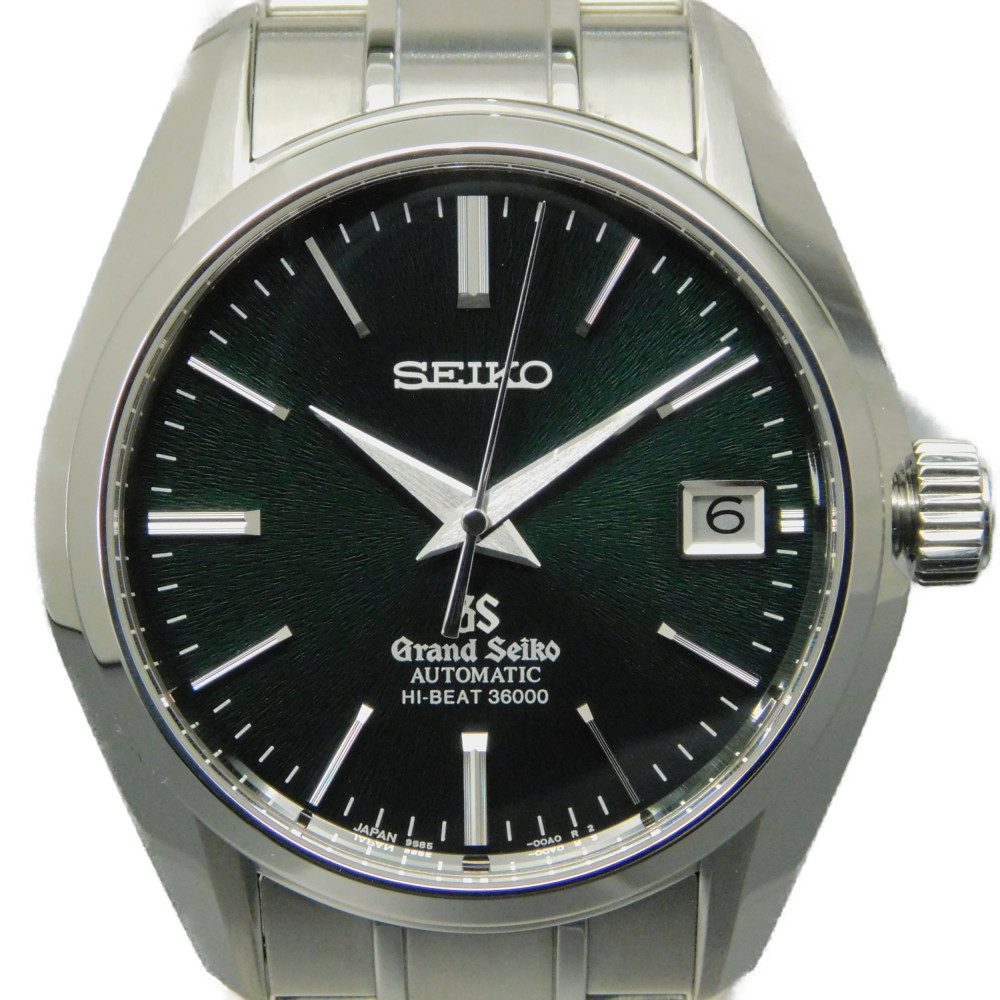 【ポリッシュ済】Grand Seiko　グランドセイコー　SBGH003　9S85-00B0　メカイニカルハイビート　200本限定　SS　ダークグリーン　日常生活用強化防水　10気圧防水　メンズ　ラッピング　プレゼント包装可　腕時計【中古】 新居浜店