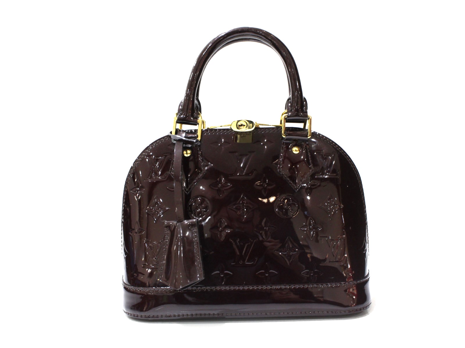 廃番品　ヴィトン VUITTON アルマbb ヴェルニ　アマラント　M91678 楽天市場】ルイ ヴィトン LOUIS VUITTON ハンドバッグ 斜め掛け
