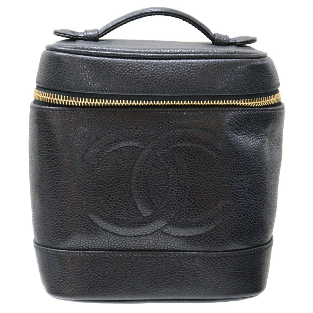 CHANEL ノベルティ　メイクボックス　非売品　ミラー付　ブラック　黒 CHANEL ノベルティメイクボックス非売品ミラー付ブラック黒