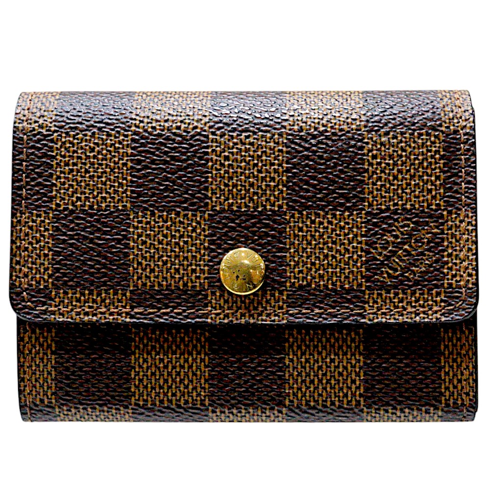 楽天市場】【財布】LOUIS VUITTON ルイ ヴィトン ダミエ ポルトモネ