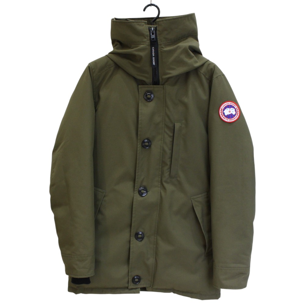 カナダグース　ジャスパー　3438JM ミリタリーグリーン　メンズ　ダウン　S 楽天市場】【中古】CANADA GOOSE | カナダグース JASPER PARKA ダウン