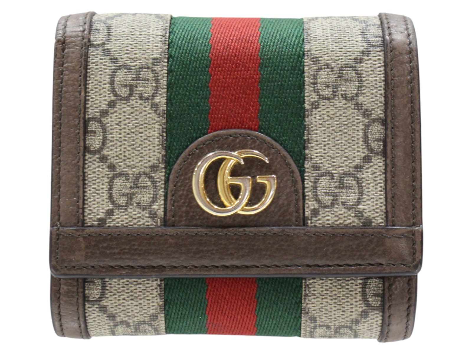 GUCCI グッチ　オフィディア　コンパクト　ウォレット 楽天市場】【即日発送・水曜定休日・木曜発送】【中古】GUCCI