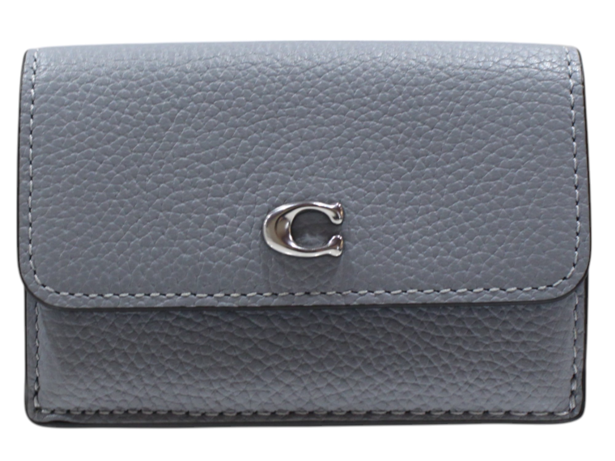 楽天市場】COACH コーチ Leather Essential Mini Trifold Wallet