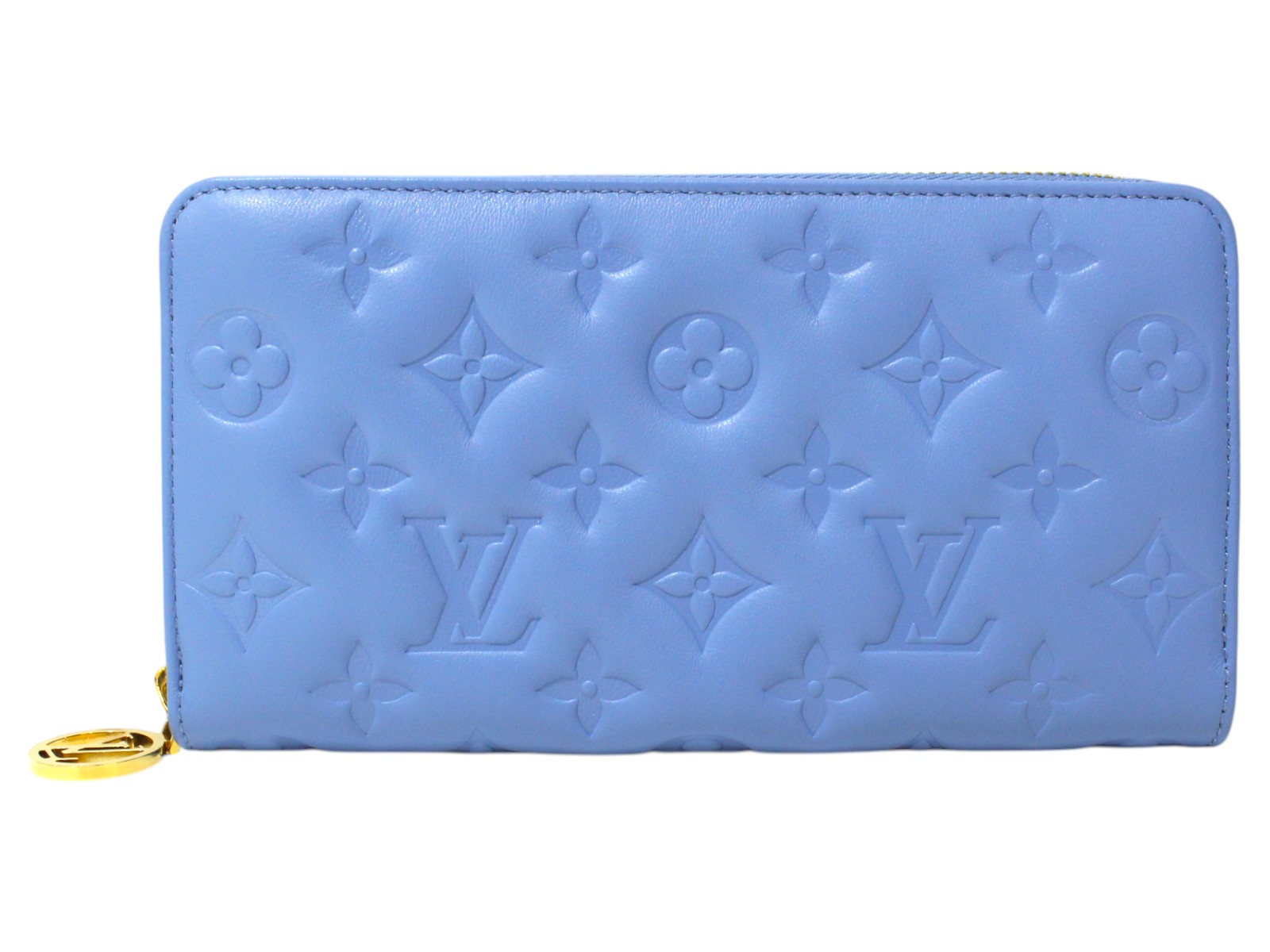 Louis Vuitton 長財布　クッサン ブルー Louis Vuitton 長財布 クッサン ブルー Louis Vuitton 長財布