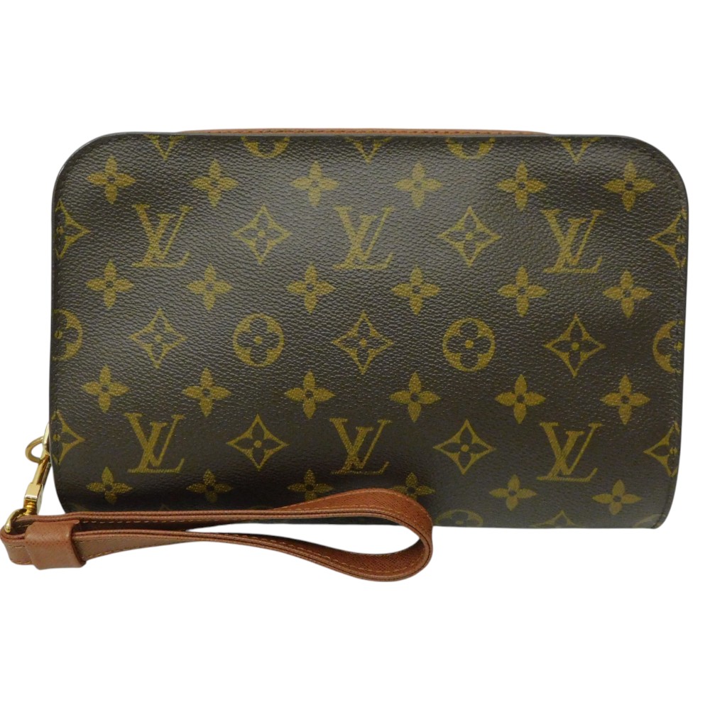 LOUIS VUITTON　ルイ・ヴィトン ミュゼット　オルセー　M51790　クラッチバッグ　セカンドバッグ　モノグラム・キャンバス　LV　ビジネス　ブラウン系　シンプル　人気　メンズ　レディース　ユニセックス　ギフト　プレゼント包装可【中古】新居浜店