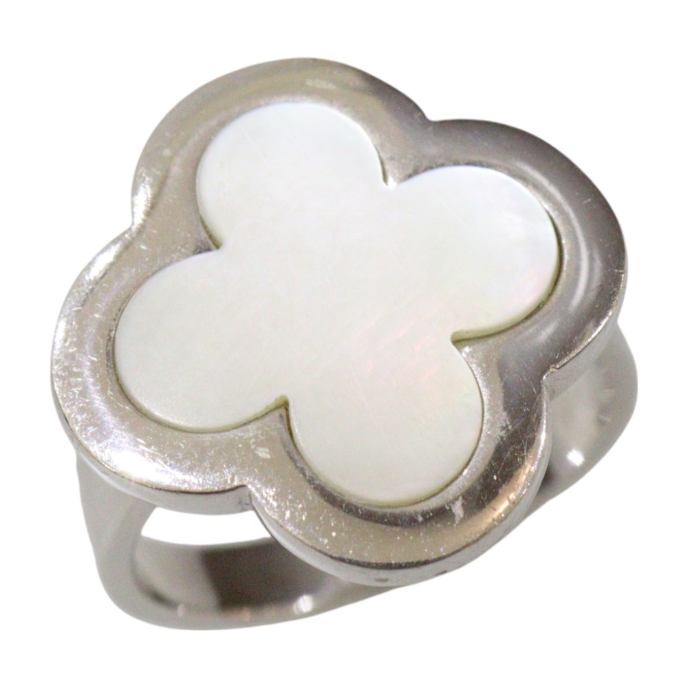 楽天市場】Pt900 プラチナ フラワーモチーフ リング サファイア  