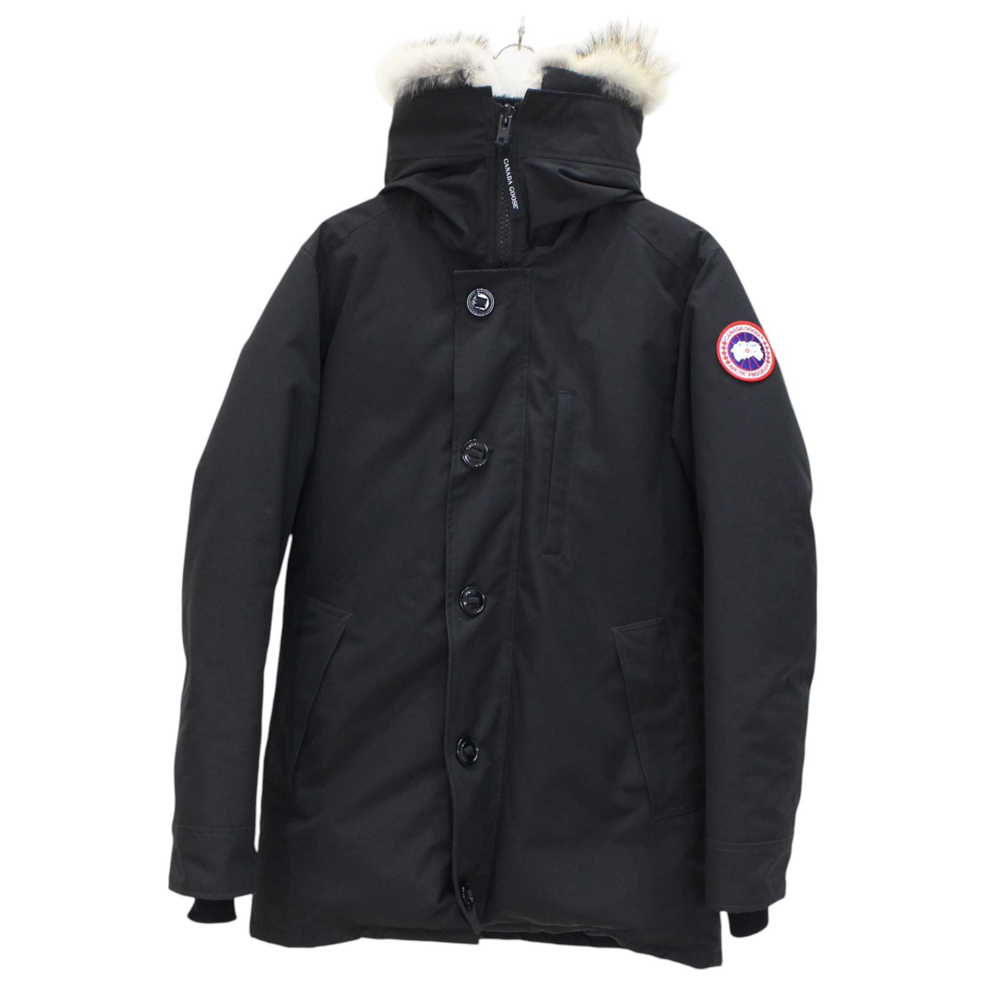  　カナダグース ダウンジャケット XS ブラック カナダグース メンズ ダウンジャケット CANADA GOOSE クロフトン