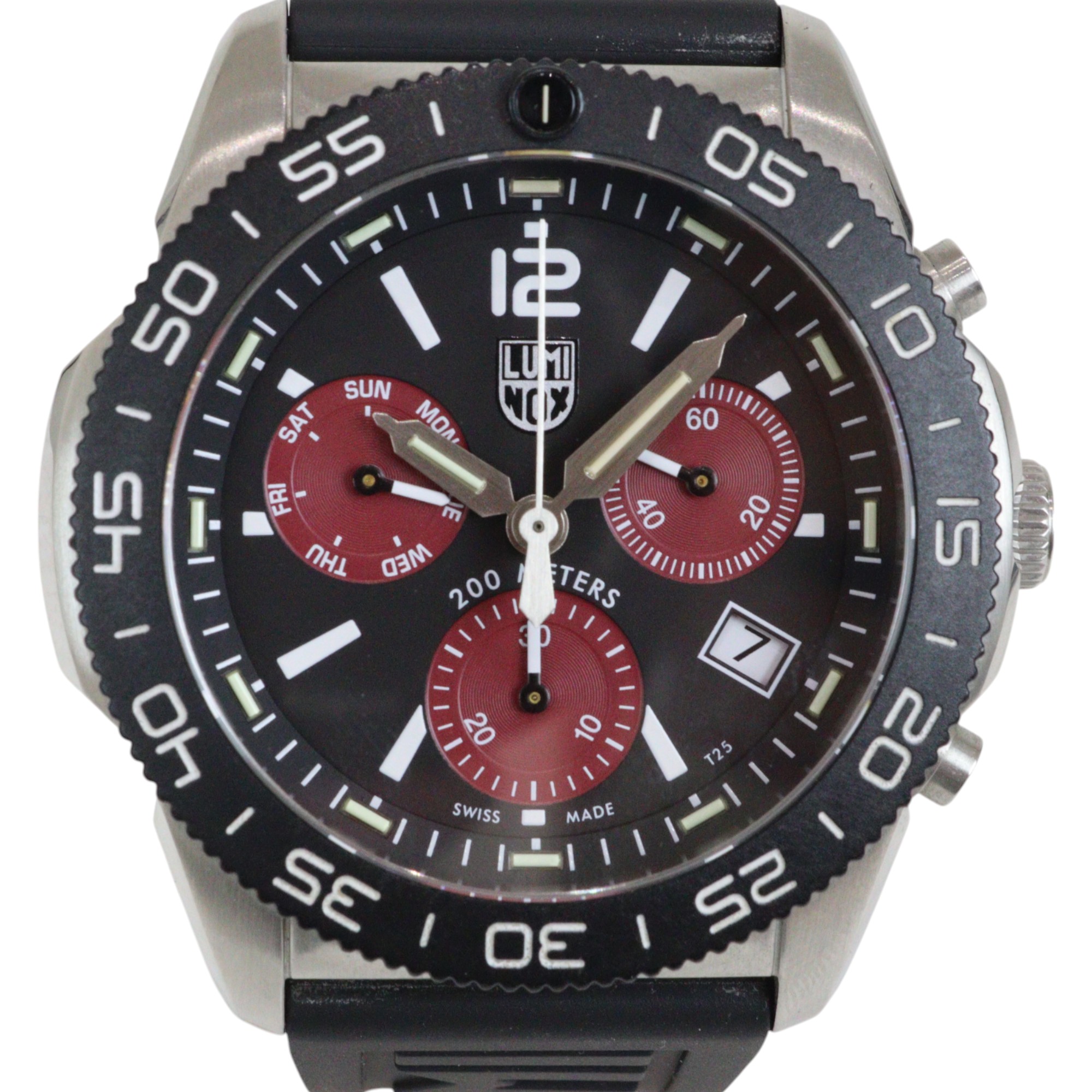 LUMINOX 3150シリーズ 文字盤 レッド ×ブラック 希少カラー 腕時計 LUMINOX 3150シリーズ 文字盤 レッド ×ブラック 希少カラー