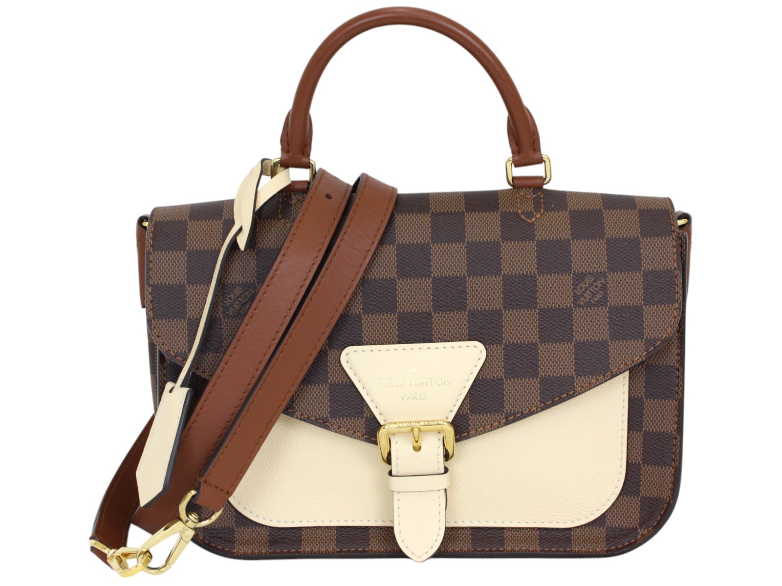 【箱あり】LOUIS VUITTON ルイ・ヴィトン ボーマルシェ N40147 ダミエ・エベヌ 赤銅色 CA0179 ハンドバック ショルダーバッグ 肩かけ レディース メンズ ウィメンズ 定番 一般受け 差し上げ物 差し上げ物荷拵え可【中古】松前R56号店