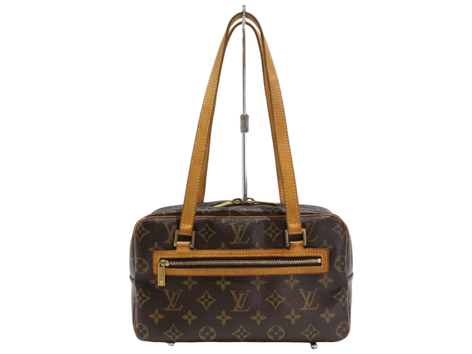 LOUIS VUITTON　ルイ・ヴィトン　シテMM　M51182　モノグラム・キャンバス　ブラウン　ハンドバッグ　ショルダーバッグ　ゴールド金具　レディース　ウィメンズ　定番　人気　シンプル　カジュアル　ギフト　プレゼント包装可【中古】松山久万ノ台店｜かんてい局松前Ｒ５６号店