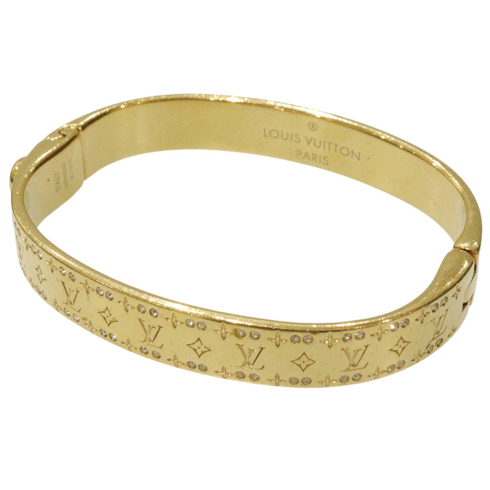 LOUIS VUITTON ゴールドトーンブレスレット Louis Vuitton ゴールドブレスレット