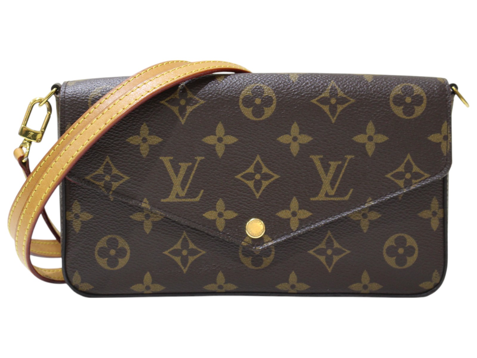 Louis vuitton お財布バッグ　ルイヴィトン　ポシェットフェリシー 楽天市場】【新品】 ルイヴィトン チェーンショルダーウォレット