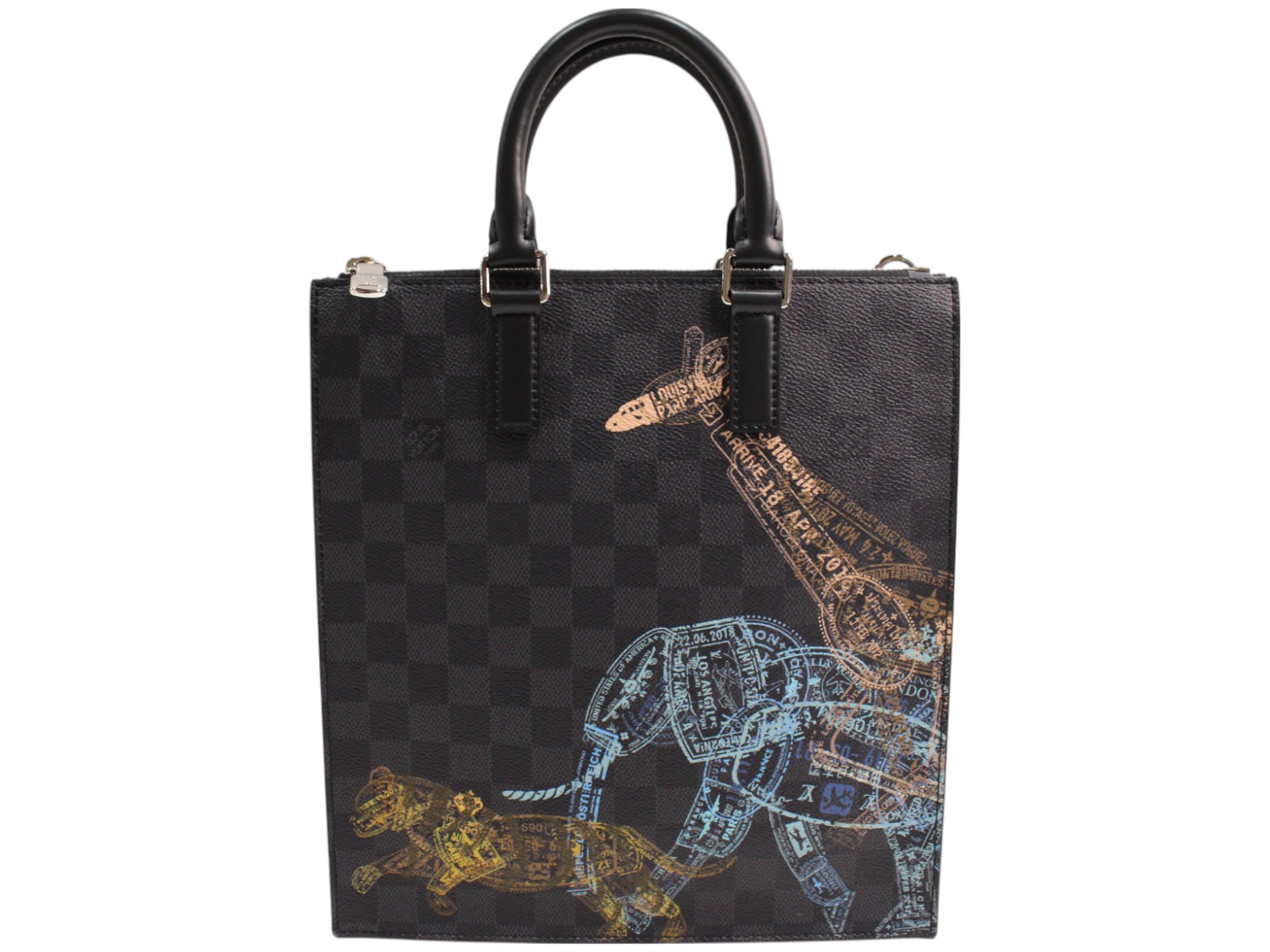 Louis Vuitton ブラック バッグ Louis Vuitton Monogram Midnight Canvas Moon Backpack Bag